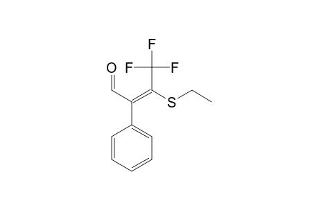 (E)-3-ETHYLTHIO-4,4,4-TRIFLUORO-2-PHENYLBUT-2-ENAL