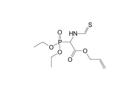 Allyl (RS)-(Diethoxyphosphoryl)thioformylaminoacetate