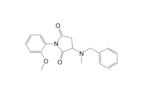 3-[Benzyl(methyl)amino]-1-(2-methoxyphenyl)-2,5-pyrrolidinedione