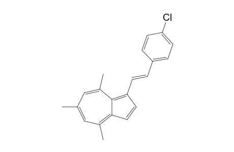 1-2'-(4''-Chlorophenyl)ethenyl]-4,6,8-trimethylazulene