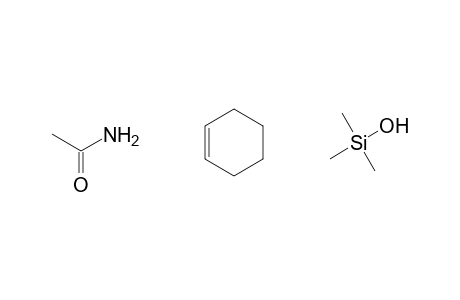 Cyclohexene, 3-acetamido-6-trimethylsilyloxy-, cis-