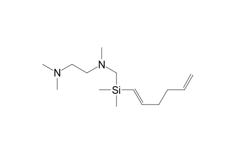 1,2-Ethanediamine, N-[(1,5-hexadienyldimethylsilyl)methyl]-N,N',N'-trimethyl-, (E)-