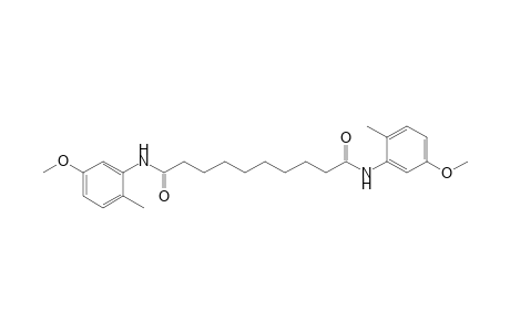 N,N'-bis(5-methoxy-2-methyl-phenyl)decanediamide