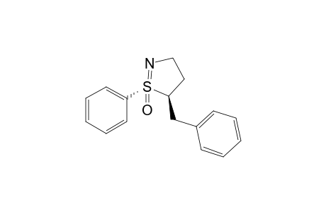 (1S,5R)-1-phenyl-5-(phenylmethyl)-4,5-dihydro-3H-1,2-thiazole 1-oxide