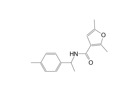 2,5-dimethyl-N-[1-(4-methylphenyl)ethyl]-3-furamide