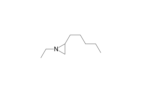 Aziridine, 1-ethyl-2-pentyl-