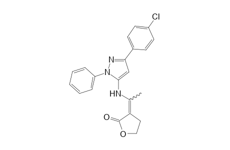 3-(1-{[3-(4-Chlorophenyl)1-phenyl-1H-pyrazol-5-yl]amino}-ethylidine)dihydrofuran-2(3H)-one