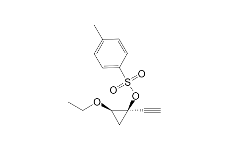(R,R)-2-Ethoxy-1-ethynyl-1-p-toluenesulfonyloxycyclopropane