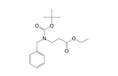 ETHYL-3-[N-BENZYL-N-(TERT.-BUTOXYCARBONYL)-AMINO]-PROPANOATE;ISOMER-#1