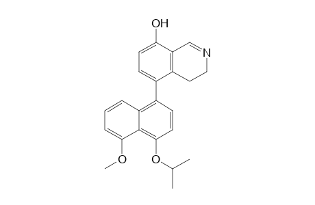 5-(4'-Isopropoxy-5'-methoxynaphthalen-1'-yl)-3,4-dihydroisoquinolin-8-ol