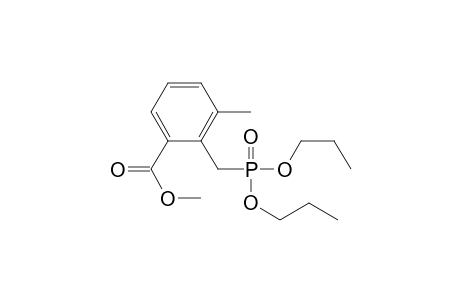 dipropyl (2-methoxycarbonyl-6-methylbenzyl)phosphonate