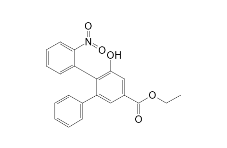 Ethyl 3-hydroxy-4-(2-nitrophenyl)-5-phenylbenzoate