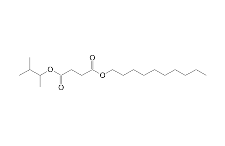 Succinic acid, decyl 3-methylbut-2-yl ester