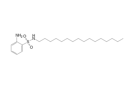o-amino-N-hexadecylbenzenesulfonamide