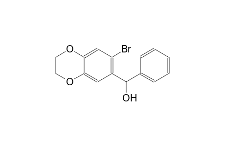 1,4-benzodioxin-6-methanol, 7-bromo-2,3-dihydro-alpha-phenyl-