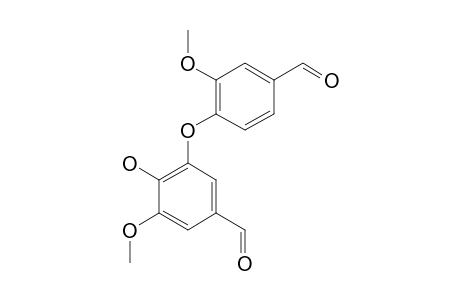 3-(4-FORMYL-2-METHOXYPHENOXY)-4-HYDROXY-5-METHOXYBENZALDEHYDE