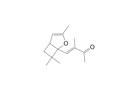3-Methyl-4-(3,7,7-trimethyl-2-oxa-bicyclo[3.2.0]hept-3-en-1-yl)-but-3-en-2-one