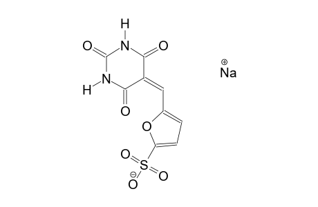 sodium 5-[(2,4,6-trioxotetrahydro-5(2H)-pyrimidinylidene)methyl]-2-furansulfonate