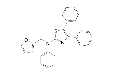 (4,5-diphenylthiazol-2-yl)-(2-furfuryl)-phenyl-amine