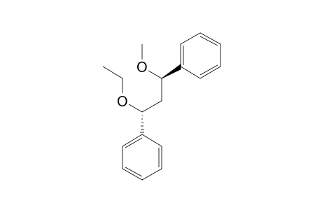 (1R*,3R*)-3-ETHOXY-1-METHOXY-1,3-DIPHENYLPROPANE