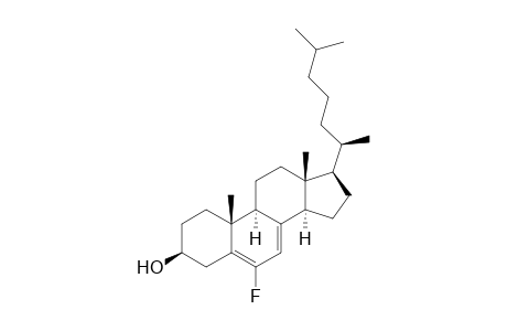Cholesta-5,7-dien-3-ol, 6-fluoro-, (3.beta.)-
