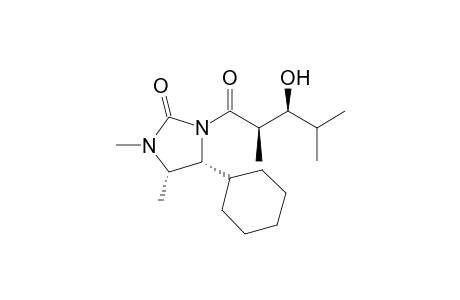 (4R,5S,2'R,3'S)-4-Cyclohexyl-3-(3-hydroxy-2,4-dimethylpentanoyl)-1,5-dimethylimidazolidin-2-one