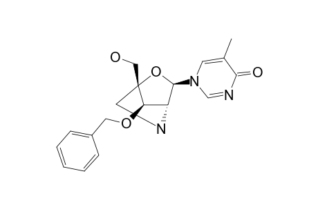 (1R,3R,4R,7R)-7-BENZYLOXY-1-(HYDROXYMETHYL)-3-(THYMIN-1-YL)-2-OXA-5-AZABICYCLO-[2.2.1]-HEPTANE