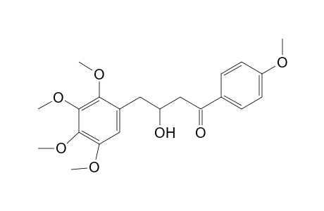 4-(2,3,4,5-Tetramethoxyphenyl-1-yl)-3-hydroxy-1-(4-methoxyphenyl)-1-butanone