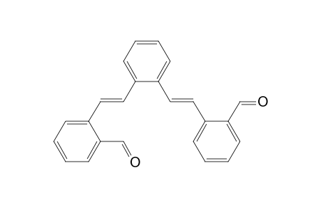 Benzaldehyde, 2,2'-(1,2-phenylenedi-2,1-ethenediyl)bis-
