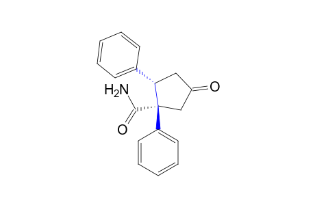 1,2-Trans-diphenyl-4-oxocyclopentanecarboxamide