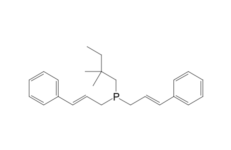 2,2-Dimethybutyl[bis(3-phenyl-2-(E)-propenyl)]phosphane