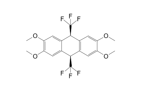 9,10-bis(Trifluoromethyl)-2,3,6,7-tetramethoxy-10,15-dihydroanthracene