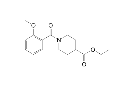 Isonipecotic acid, N-(2-methoxybenzoyl)-, ethyl ester