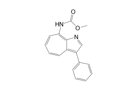Methyl (3-phenyl-1-azaazulen-8-yl)aminocarboxylate