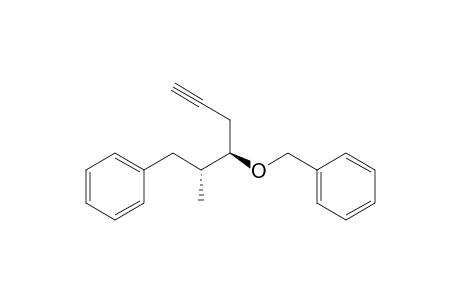 [(2R,3R)-2-methyl-1-phenyl-hex-5-yn-3-yl]oxymethylbenzene