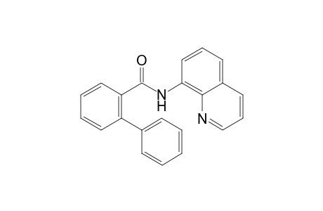 N-(Quinolin-8-yl)-[1,1'-biphenyl]-2-carboxamide