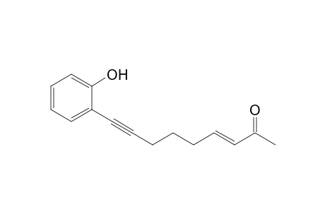 (E)-9-(2-Hydroxyphenyl)non-3-en-8-yn-2-one