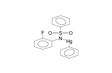PHENYL-[N-(2-FLUOROPHENYL)PHENYLSULPHONYLAMIDO]MERCURY