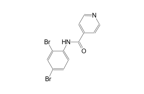 N-(2,4-dibromophenyl)isonicotinamide