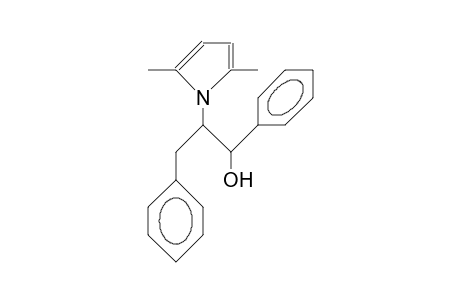 erythro-2-(2,5-Dimethyl-pyrrol-1-yl)-1,3-diphenyl-propan-1-ol