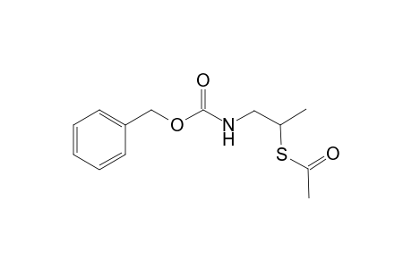 2-(Benzyloxycarbonyl)amino-1-methylethyl Thioacetate