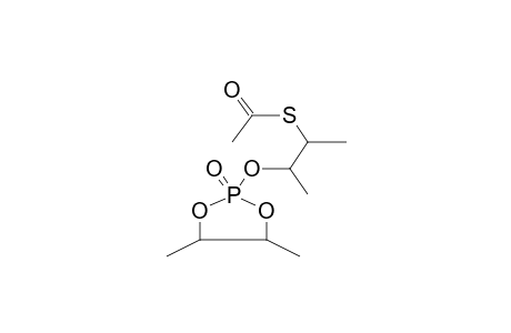 2-OXO-2-(3-ACETYLTHIOBUT-2-YLOXY)-4,5-DIMETHYL-1,3,2-DIOXAPHOSPHOLANE