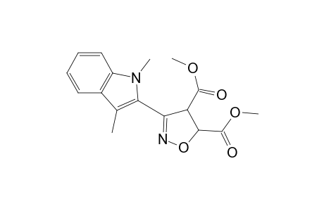 3-(1,3-dimethyl-2-indolyl)-4,5-dihydroisoxazole-4,5-dicarboxylic acid dimethyl ester