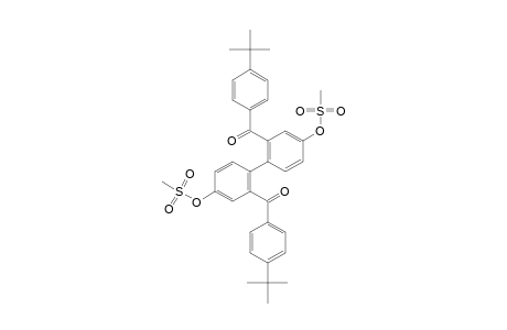 2,2'-Bis(p-tert-butylbenzoyl)-4,4'-bis[(methylsulfonyl)oxy]biphenyl