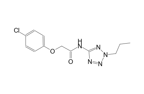 2-(4-chlorophenoxy)-N-(2-propyl-2H-tetraazol-5-yl)acetamide