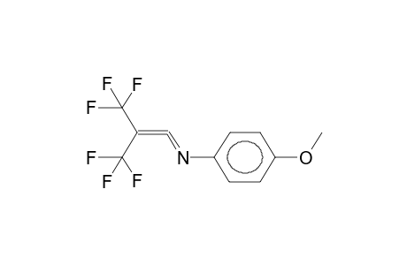 1,1-BIS(TRIFLUOROMETHYL)-N-(4-METHOXYPHENYL)IMINOKETENE