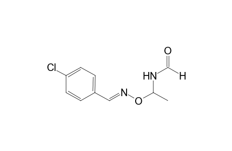 (E)-O-1-(N-Formamino-1-yl)ethyl-4-chlorobenzaldehyde oxime