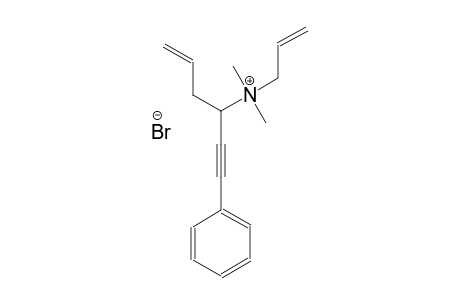 N-allyl-N,N-dimethyl-1-phenyl-5-hexen-1-yn-3-aminium bromide