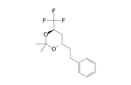ANTI-1,1,1-TRIFLUORO-6-PHENYL-2,4-O-ISOPROPYLIDENE-2,4-HEXANEDIOL