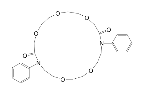 1,10-Diphenyl-1,10-diaza-4,7,13,16,19-pentaoxacyclouneicosane-11,21-dione
